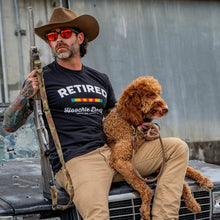 Load image into Gallery viewer, Retired Hoochie Daddy Veteran Ribbons Men's T-Shirt