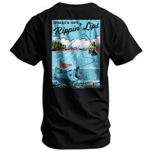 Load image into Gallery viewer, Spread'n Hips, Rippin' Lips Fishing Club Men's T-Shirt