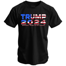 Load image into Gallery viewer, Trump 2024 American Flag Men's T-Shirt