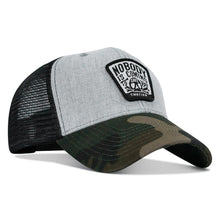 Load image into Gallery viewer, Nobody Is Coming To Save You Skull Patch Snapback Hat
