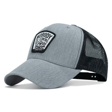 Load image into Gallery viewer, Nobody Is Coming To Save You Skull Patch Snapback Hat