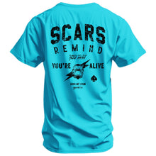 Load image into Gallery viewer, Scars Remind You That You're Alive Men's T-Shirt