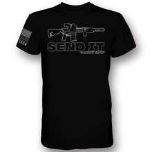Load image into Gallery viewer, Send It Long Gun Men's T-Shirt