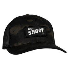 Load image into Gallery viewer, Just Shoot It Patch Snapback Hat