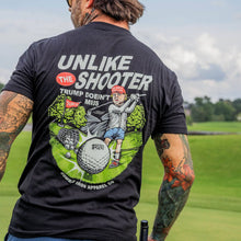 Load image into Gallery viewer, Unlike The Shooter Trump Doesn't Miss Golf Edition Men's T-Shirt