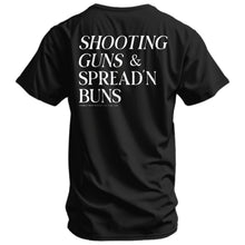 Load image into Gallery viewer, Shooting Guns &amp; Spread'n Buns Men's T-Shirt