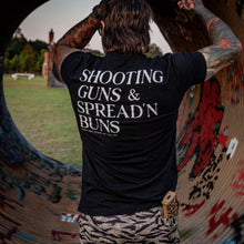 Load image into Gallery viewer, Shooting Guns &amp; Spread'n Buns Men's T-Shirt