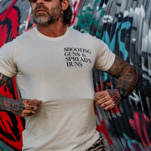 Load image into Gallery viewer, Shooting Guns &amp; Spread'n Buns Men's T-Shirt
