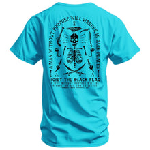 Load image into Gallery viewer, Hoist the Black Flag Skull &amp; Bones Men's T-Shirt