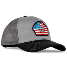 Load image into Gallery viewer, Take No Shit American Flag Patch SnapBack