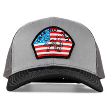 Load image into Gallery viewer, Take No Shit American Flag Patch SnapBack