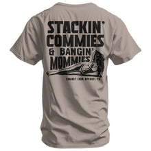 Load image into Gallery viewer, Stackin' Commies &amp; Bangin' Mommies Men's T-Shirt