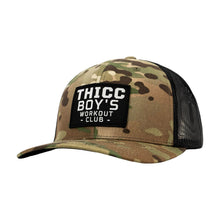 Load image into Gallery viewer, Thicc Boys Workout Patch Snapback Hat
