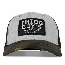 Load image into Gallery viewer, Thicc Boys Workout Patch Snapback Hat