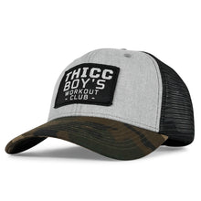 Load image into Gallery viewer, Thicc Boys Workout Patch Snapback Hat
