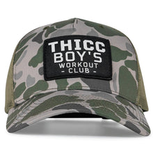 Load image into Gallery viewer, Thicc Boys Workout Patch Snapback Hat