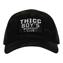 Load image into Gallery viewer, Thicc Boys Workout Patch Snapback Hat
