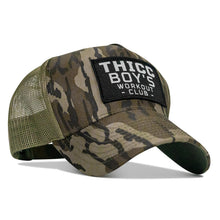 Load image into Gallery viewer, Thicc Boys Workout Patch Snapback Hat