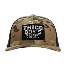 Load image into Gallery viewer, Thicc Boys Workout Patch Snapback Hat