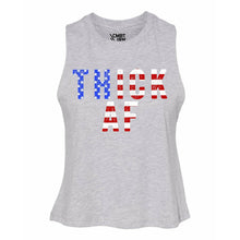 Load image into Gallery viewer, Thick AF USA Edition Crop Top