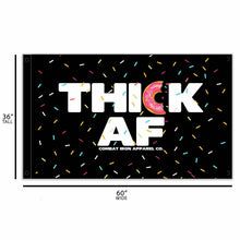 Load image into Gallery viewer, Thick AF Donut Edition 3' X 5' Wall Flag