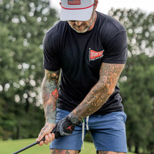 Load image into Gallery viewer, Unlike The Shooter Trump Doesn't Miss Golf Edition Men's T-Shirt