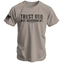 Load image into Gallery viewer, Trust God. Not Government. Men's T-Shirt