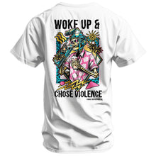 Load image into Gallery viewer, Woke Up &amp; Chose Violence Men's T-Shirt