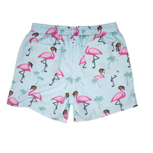 Load image into Gallery viewer, Swim Trunks - Flamingo Team Six