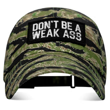 Load image into Gallery viewer, Don't Be A Weak Ass Patch Low Profile RipStop Hat