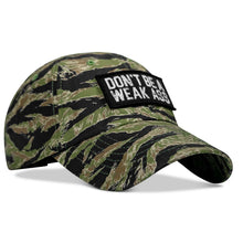 Load image into Gallery viewer, Don't Be A Weak Ass Patch Low Profile RipStop Hat