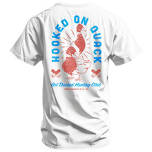 Load image into Gallery viewer, Hooked On Quack Hunter ' Get Ducked' Men's T-Shirt