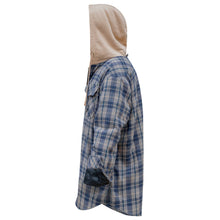 Load image into Gallery viewer, Frontier Zip Flannel with hood