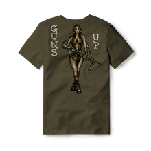 Load image into Gallery viewer, Guns Up Pin Up
