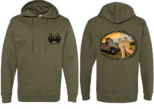 Load image into Gallery viewer, Throw ‘Em Up Hoodie